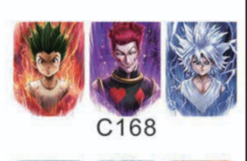 ميدالية ثلاثي الابعاد هنتر اكس هنتر - Hunter X Hunter 3D Keychain