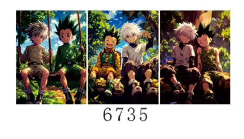 بوستر ثلاثي الابعاد هنتر اكس هنتر - Hunter X Hunter 3D Poster