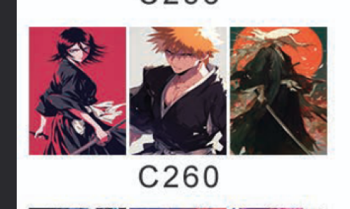 ميدالية بليتش ثلاثية الابعاد - bleach 3D Keychain