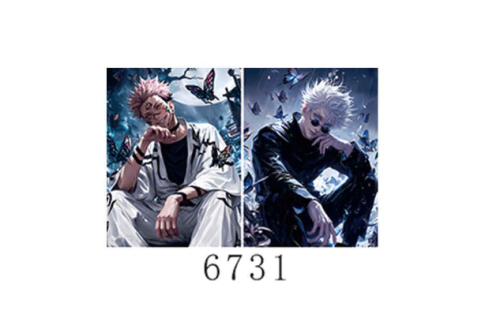 بوستر جوجوتسو كايسين ثلاثي الابعاد - Jujutsu Kaisen 3D Poster