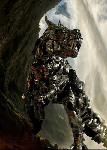 Grimlock Transformers - Age of Extinction Statue - Master-line
