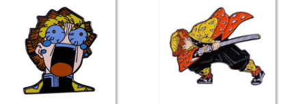 بروش زينيتسو - Zenitsu Brooch