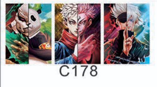 ميدالية جوجوتسو كايسن ثلاثية الابعاد - JUJUTSU KAISEN 3D Keychain