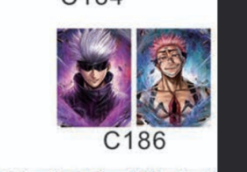 ميدالية جوجوتسو كايسن ثلاثية الابعاد - JUJUTSU KAISEN 3D Keychain