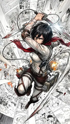 بوستر ميكاسا - Mikasa Poster