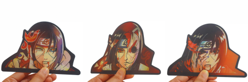 ستيكر ايتاتشي ثلاثي الابعاد - Itachi 3D Sticker