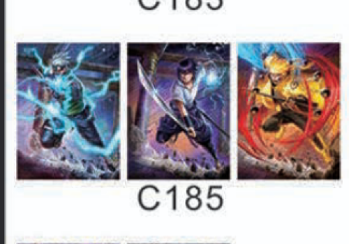 ميدالية ناروتو ثلاثية الابعاد - naruto 3D Keychain