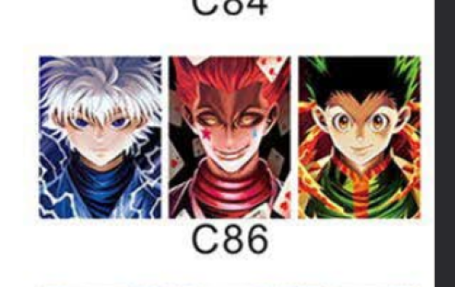 ميدالية ثلاثي الابعاد هنتر اكس هنتر - Hunter X Hunter 3D Keychain