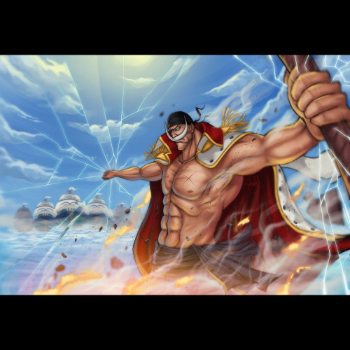 بوستر اللحية البيضاء - whitebeard poster