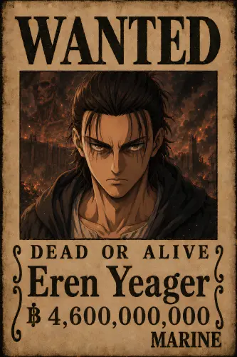 بوستر إيرين -eren yeager
