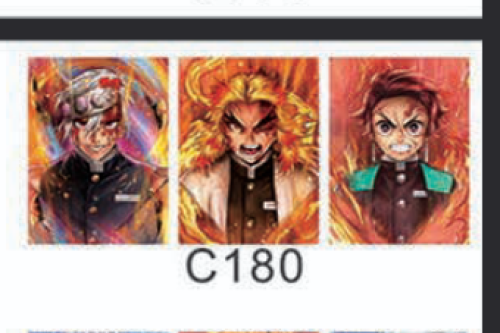 ميدالية قاتل الشياطين ثلاثية الابعاد - demon slayer 3D Keychain