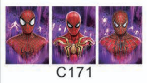 ميدالية سبايدر مان ثلاثية الابعاد - spider man 3D Keychain