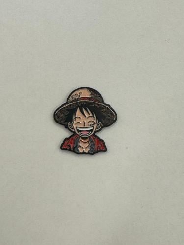 ستيكر معدنى لاصق للجوال ( لوفي )