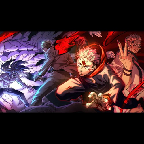 بوستر جوجيتسو كايسين - jujutsu kaisen potser