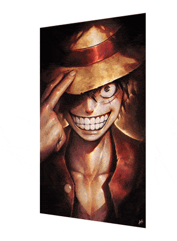 بوستر ثلاثي الابعاد ون بيس -One Piece 3D Poster