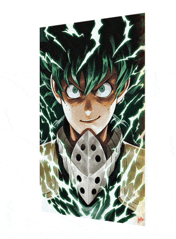 بوستر بوكو نو هيرو ثلاثي الابعاد - Boku no Hero 3D Poster
