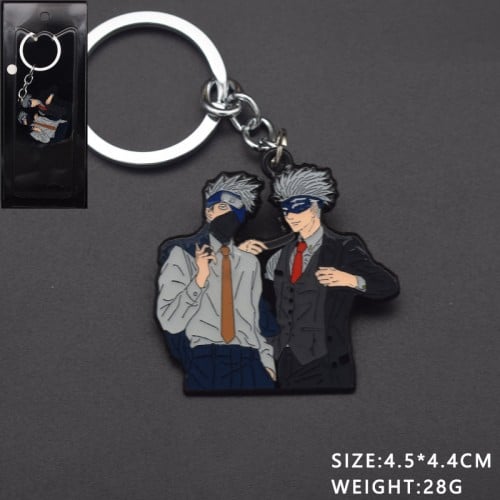ميدالية غوجو و كاكاشي - Gojo & Kakashi Keychain