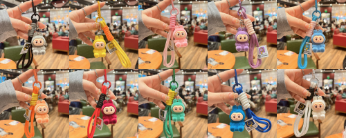 ميدالية مكعب هالو كيتي - Hello Kitty cube Keychain