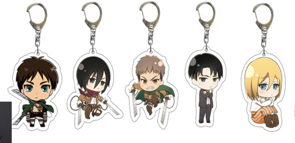 ميدالية هجوم العمالقة - Attack on Titan Keychain