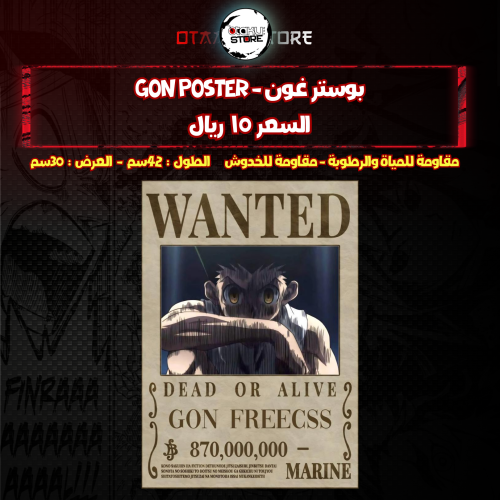 بوستر غون - gon poster
