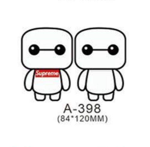 ستيكر بايماكس ثلاثي الابعاد - Baymax 3D Sticker