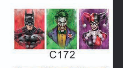 ميدالية باتمان  الابعاد - batman 3D Keychain