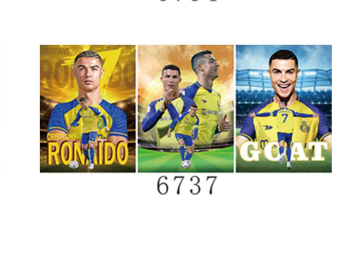 بوستر كريستيانو رونالدو ثلاثي الابعاد - cristiano ronaldo 3D Poster