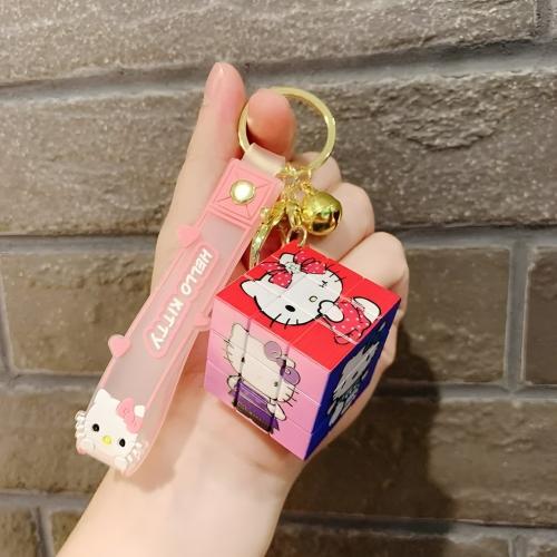 ميدالية مكعب هالو كيتي* - Hello Kitty cube Keychain