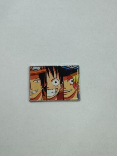 ستيكر معدنى لاصق للجوال ( لوفي  سابو ايس)