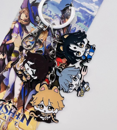 ميدالية جينشين إمباكت - Genshin Impact Keychain