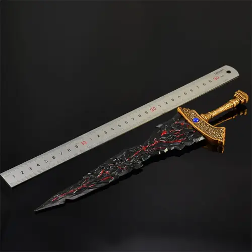 ميدالية سيف إلدن رينج فاخر - Elden Ring Keychain