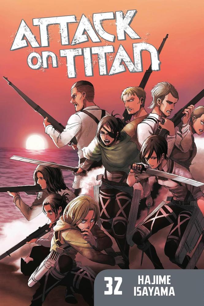 مانجا هجوم العمالقة الفصل 32- Attack on Titan Manga volume 32