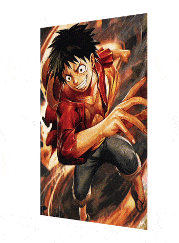 بوستر ون بيس ثلاثي الابعاد - One Piece 3D Poster