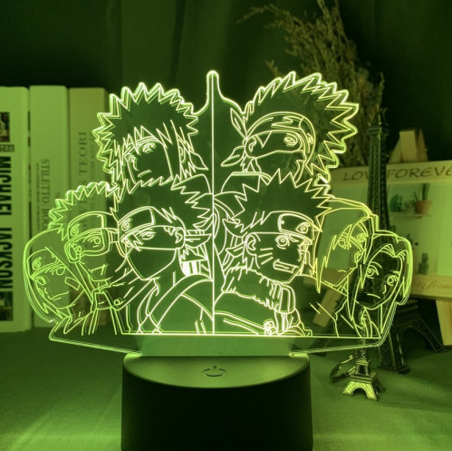 naruto Anime 3D Night Light