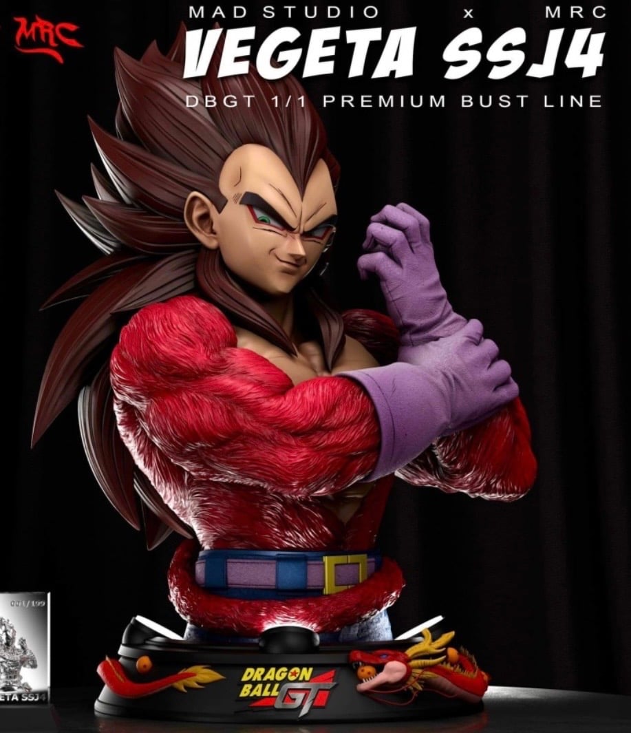 Super Saiyan 4 Vegeta - MRC Studio & MAD Studi