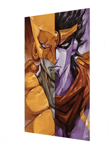 بوستر ثلاثي الابعاد مغامرات جوجو العجيبة  - Jojo's Bizarre Adventure 3D Poster