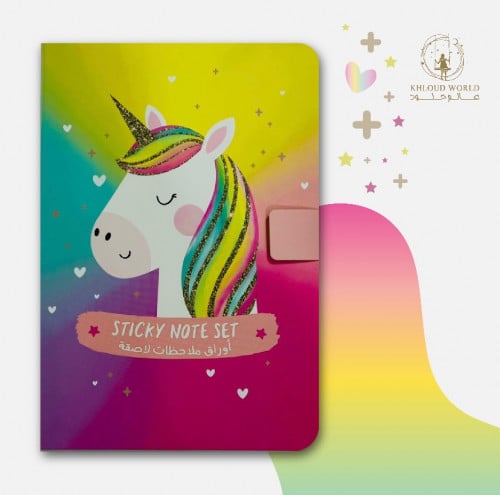 مجموعة أوراق لاصقة مع قائمة مهام