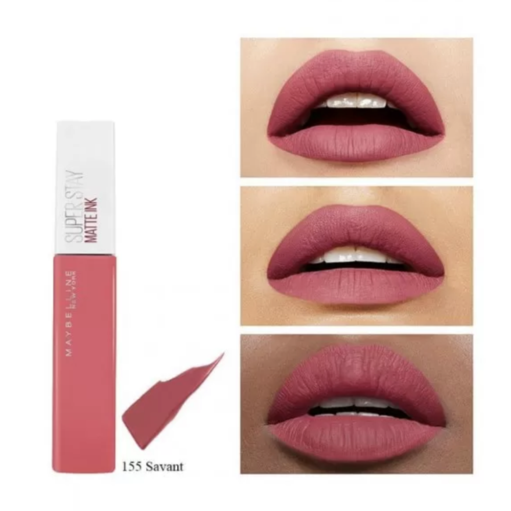 سوبر ستاي MATTE Ink تركيبة طويلة الأمد تمنحك لونا مات غنيا من ديم كير