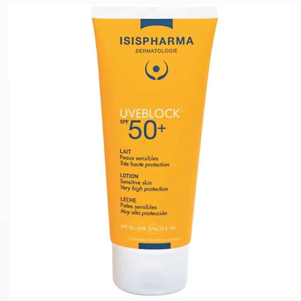 ايزيس فارما واقي شمس يمتص بسرعة دون ترك أي علامات بيضاء من ديم كير