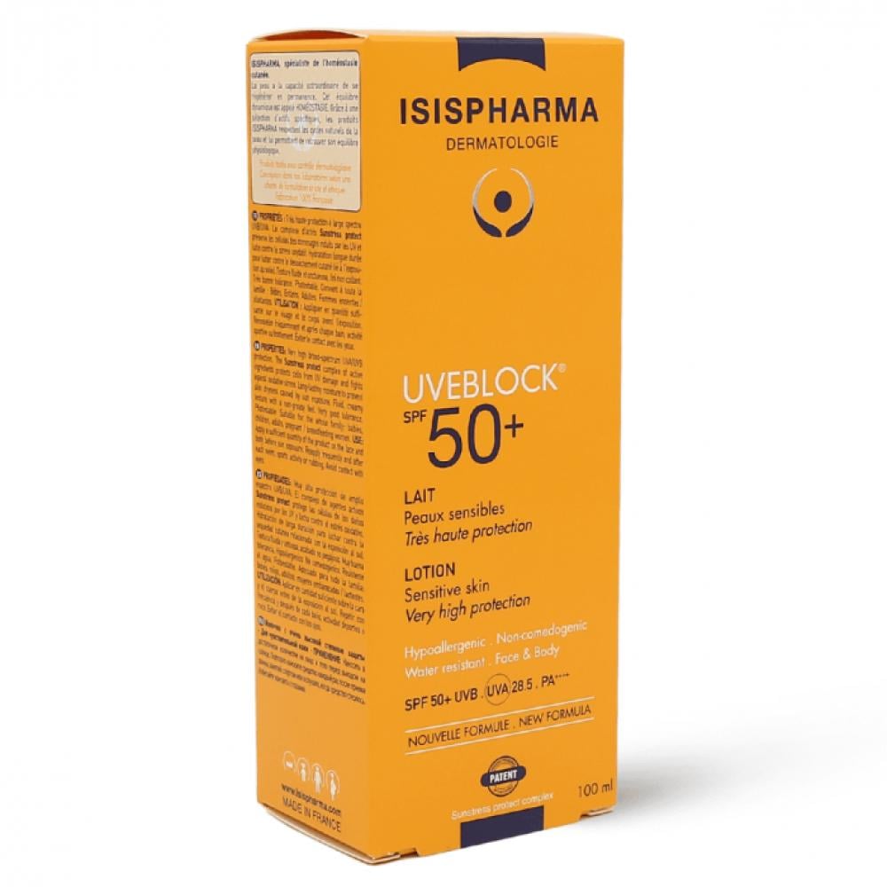 ايزيس فارما واقي شمس لوشن +SPF50 للوجه والجسم 100ml