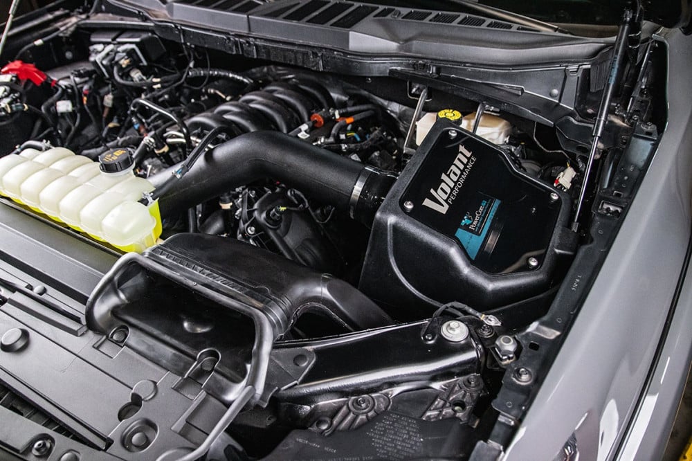 انتيك فلتر رياضي اصلي من Volant مع فلتر  PowerCore® فورد 2021-2022 FORD F-150 5.0L V8 شامل رسوم الشحن