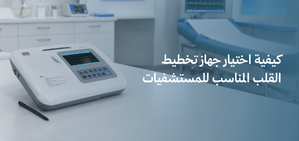 كيفية اختيار جهاز تخطيط القلب المناسب للمستشفيات
