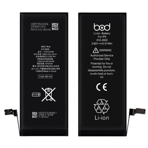 بطارية ايفون 6 ماركة بود bod