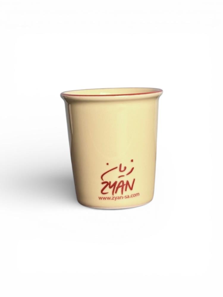 كوب تقهو وعين خير اصفر