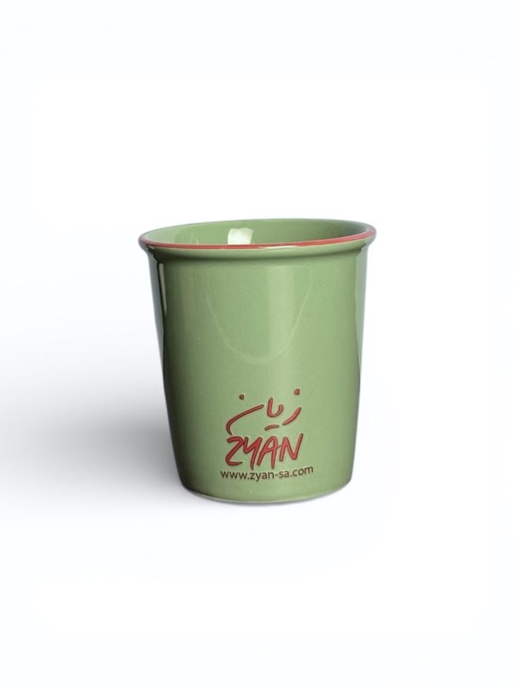 كوب تقهو وعيّن خير أخضر