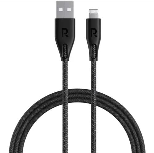 سلك شاحن يو اس بي لا يتننق 1.2متر قماش Ravpower Ch...