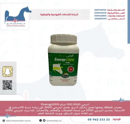 انرجي 1000 100 جرام Energy1000