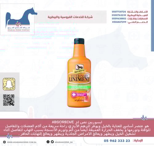 أبسوربين نص لتر ABSORBINE