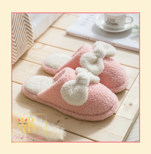 سليبرز فيونكة - Ribbon Home Slippers