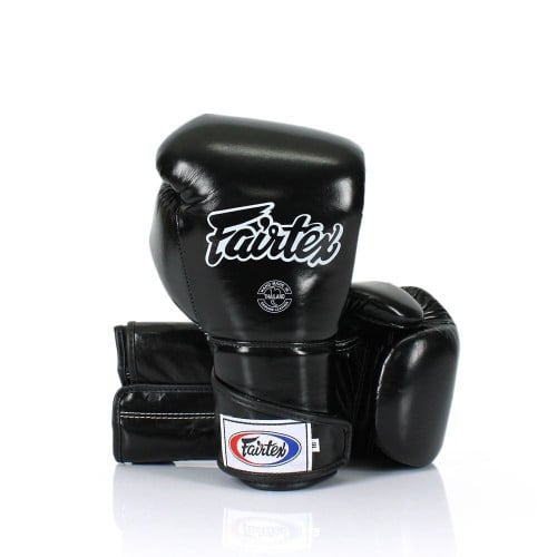 FAIRTEX - ANGULAR FULL WRIST CLOSURE SPARRING GLOVES (BGV6)/Black